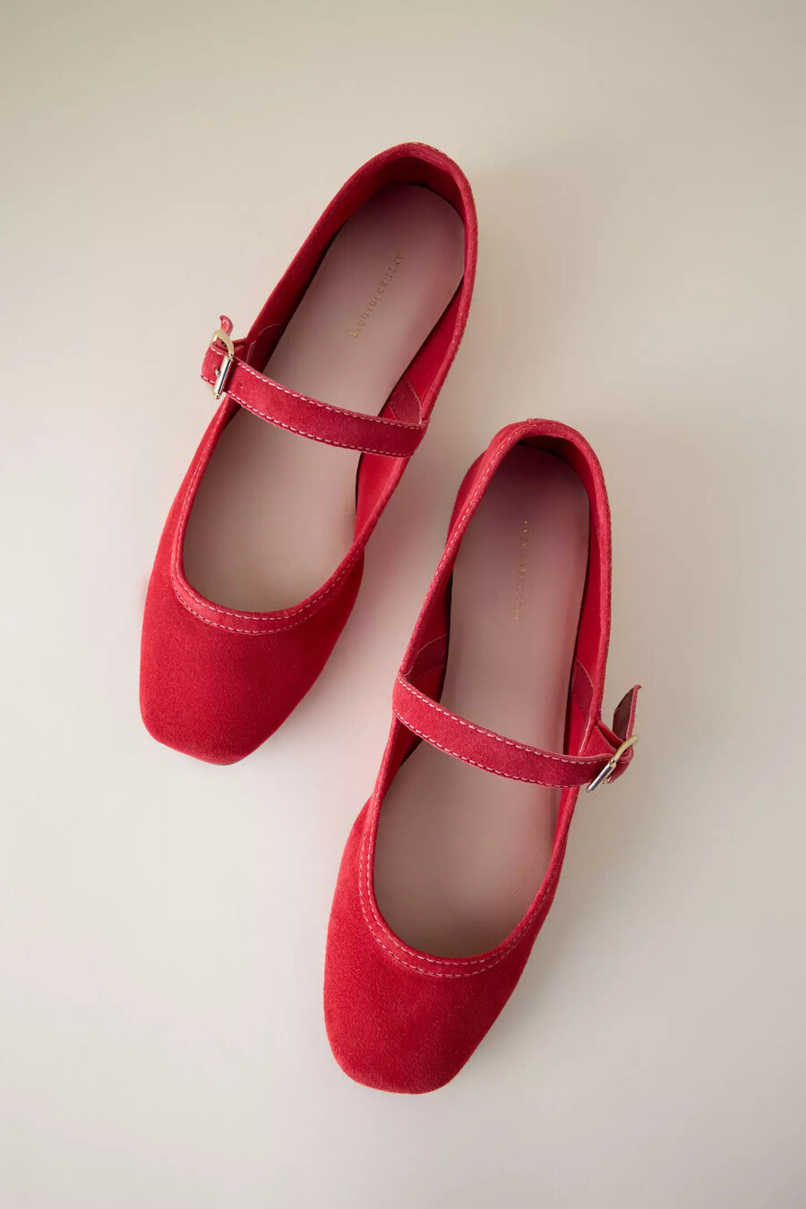 ballerinaskor i mocka