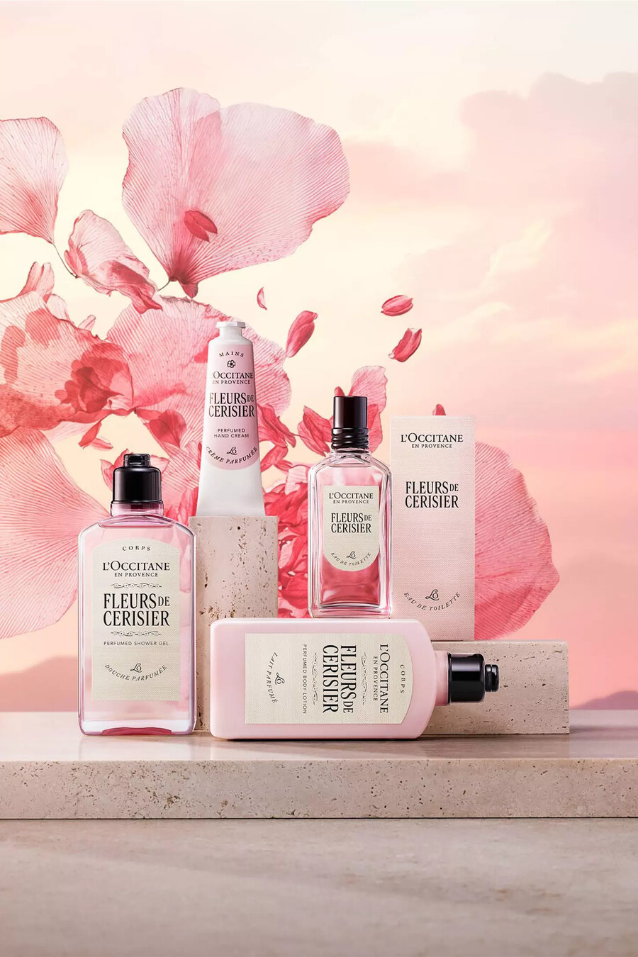 loccitane fleurs de cerisier body lotion