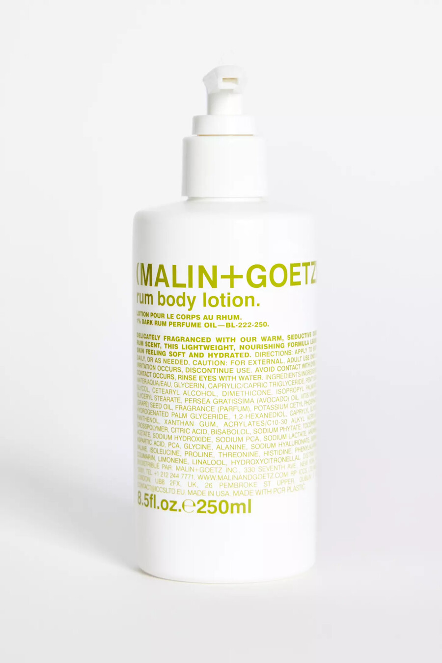 malin goetz rum bodylotion