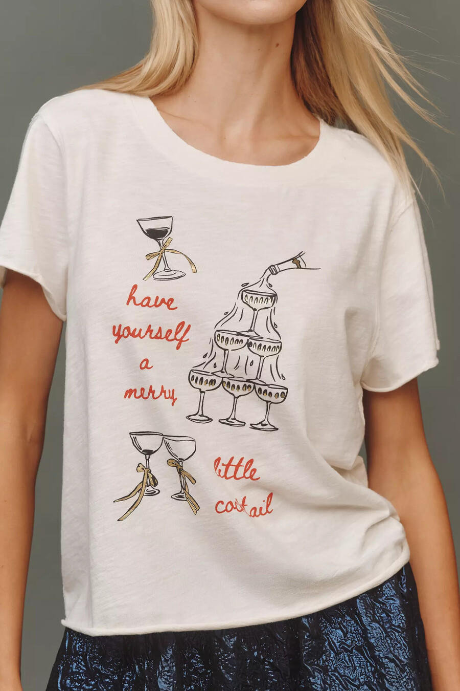 maeve x daniela berkhout merry cocktail t-shirt