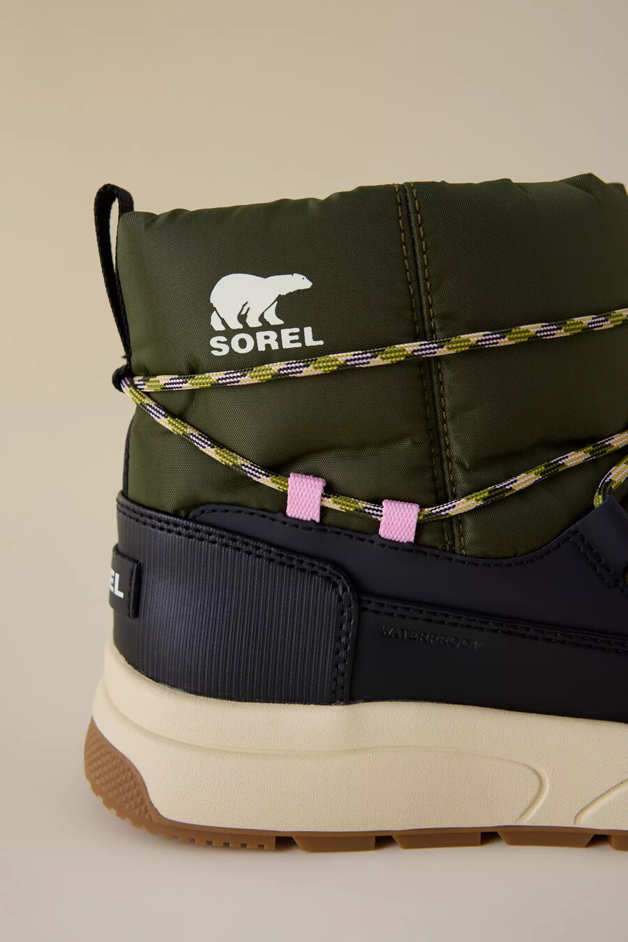 sorel whitney iil slip-on vattentäta stövlar