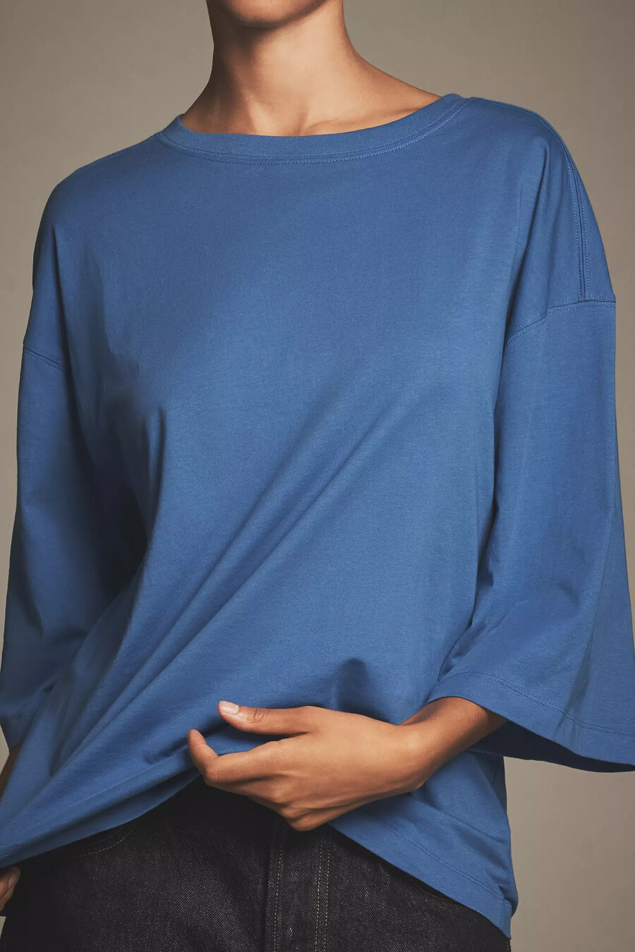 maeve slouchy avslappnad stickad topp