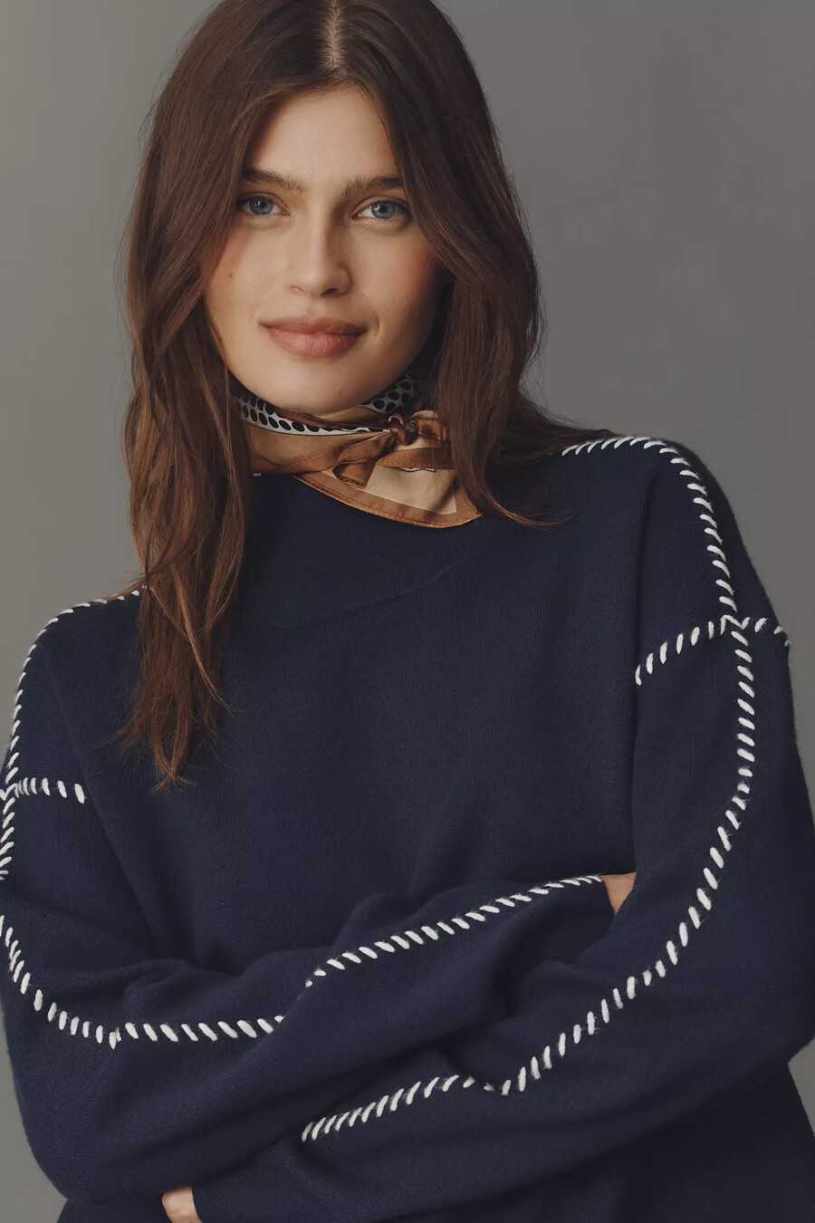maeve carys tröja med hög halsringning pullover