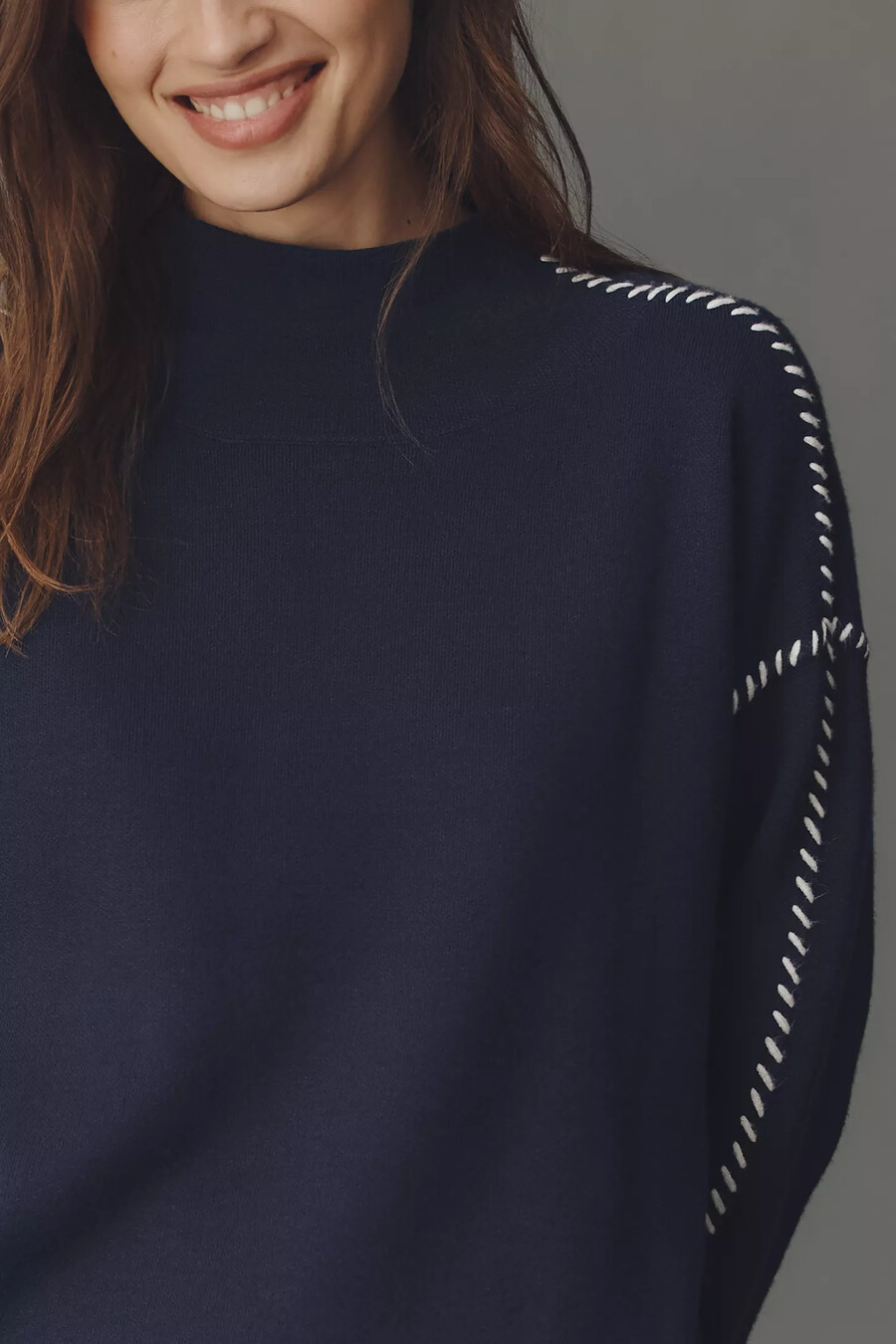 maeve carys tröja med hög halsringning pullover