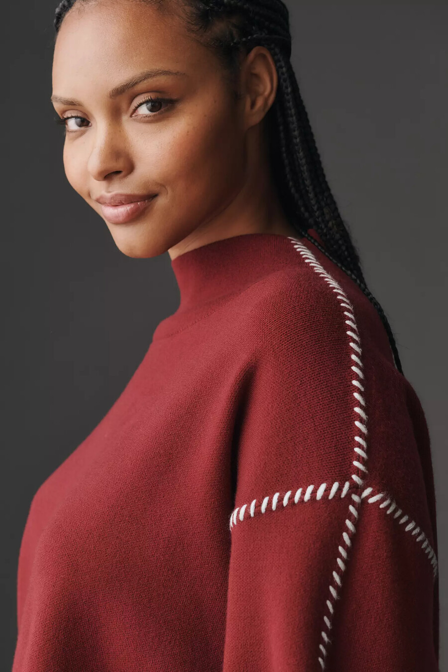 maeve carys tröja med hög halsringning pullover