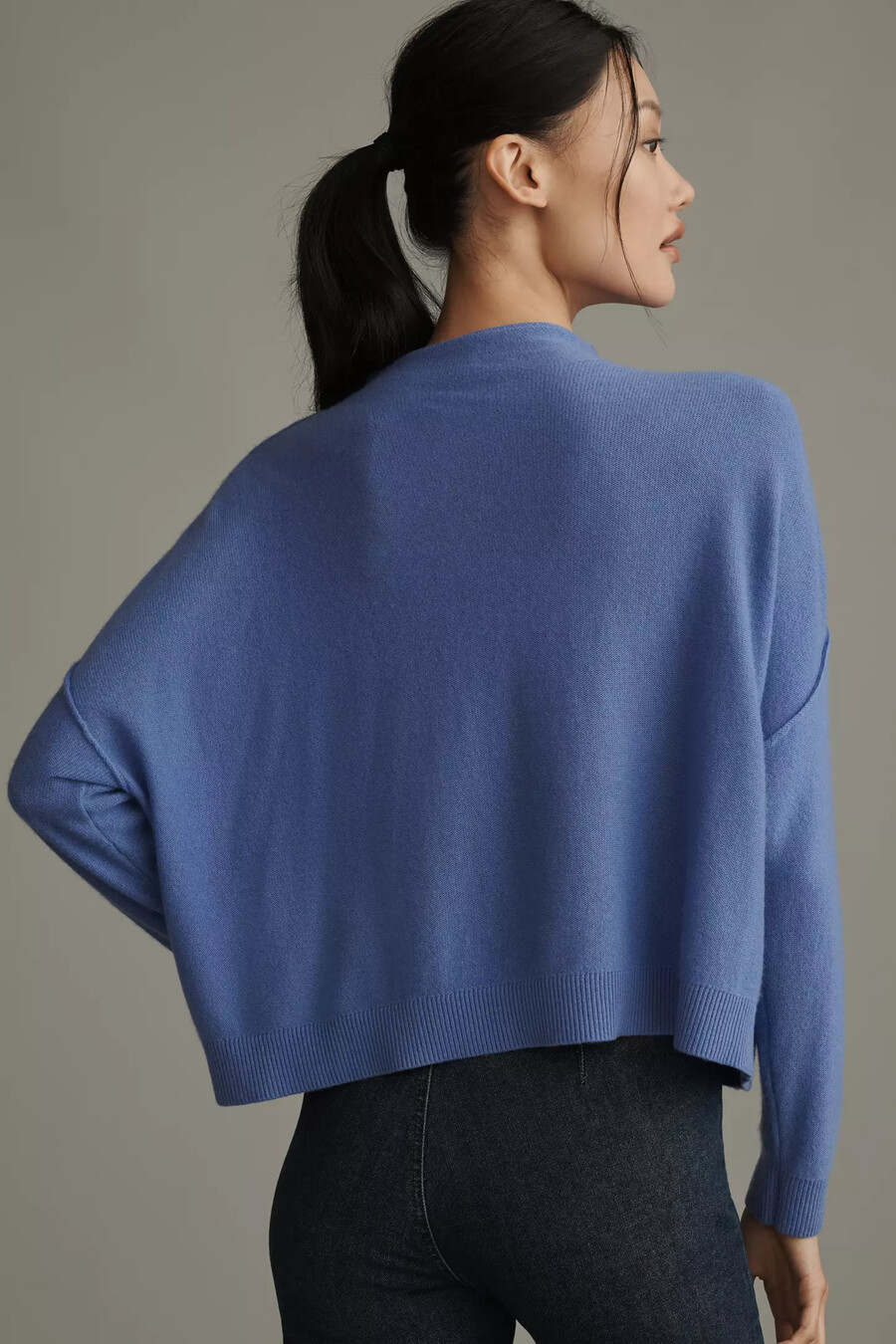 alani kashmirtröja med hög halsringning pullover