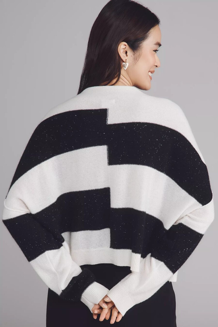 alani kashmirtröja med hög halsringning pullover