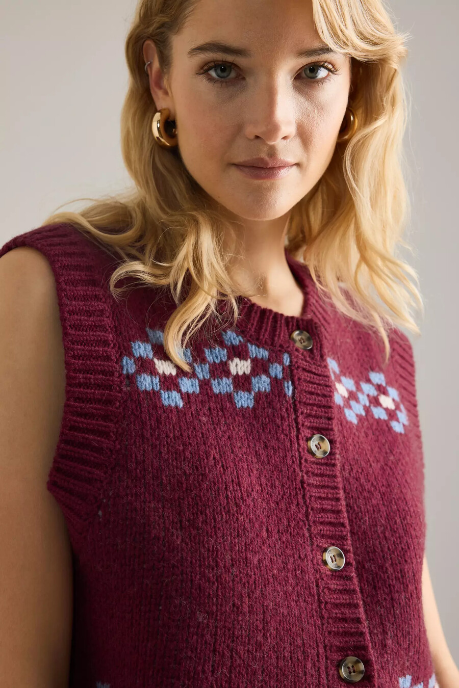 damson madder sofie ullväst