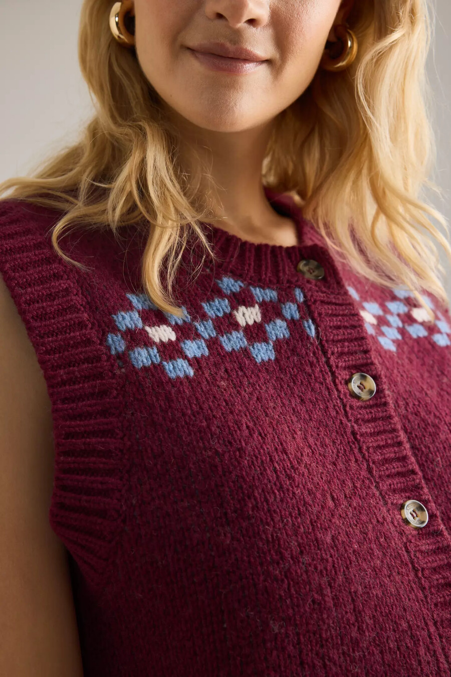 damson madder sofie ullväst