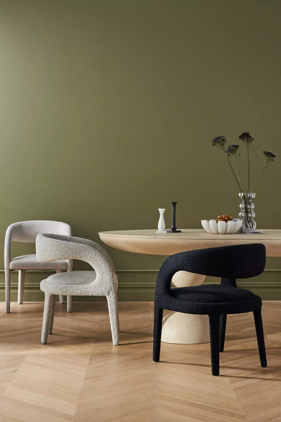 boucle hagen matstol