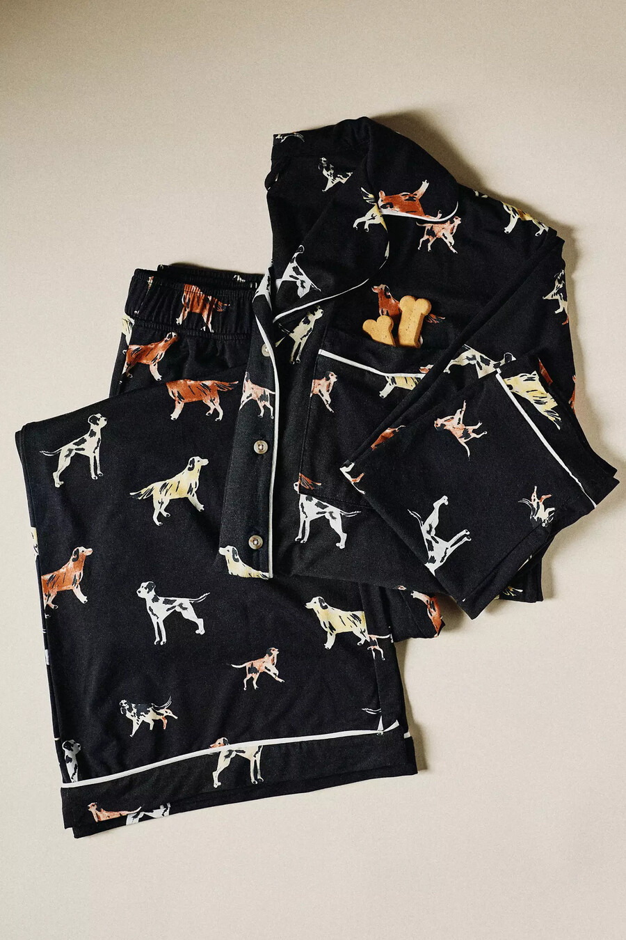 briar piped pyjamasbyxor