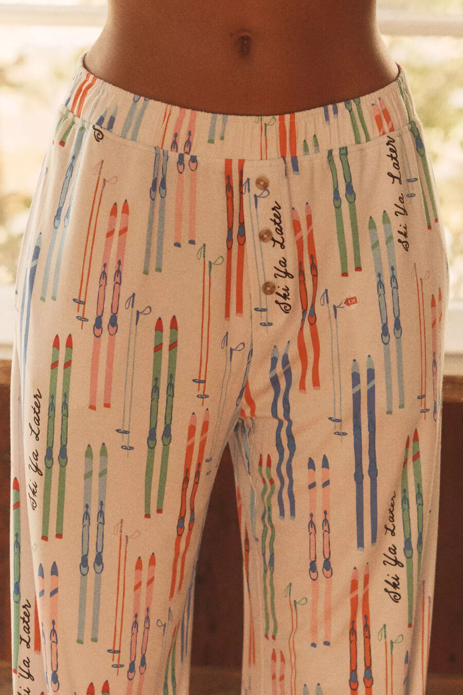 briar piped pyjamasbyxor