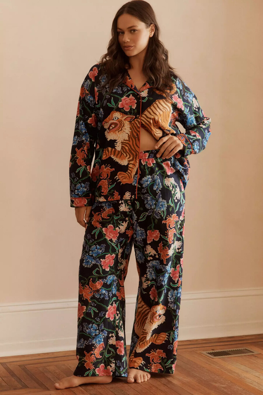 lyrebird flanell pyjamasbyxor