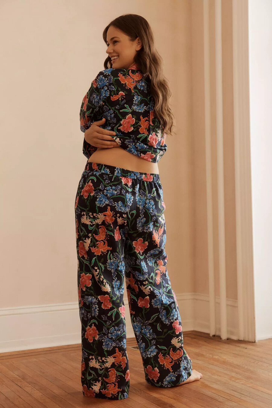 lyrebird flanell pyjamasbyxor