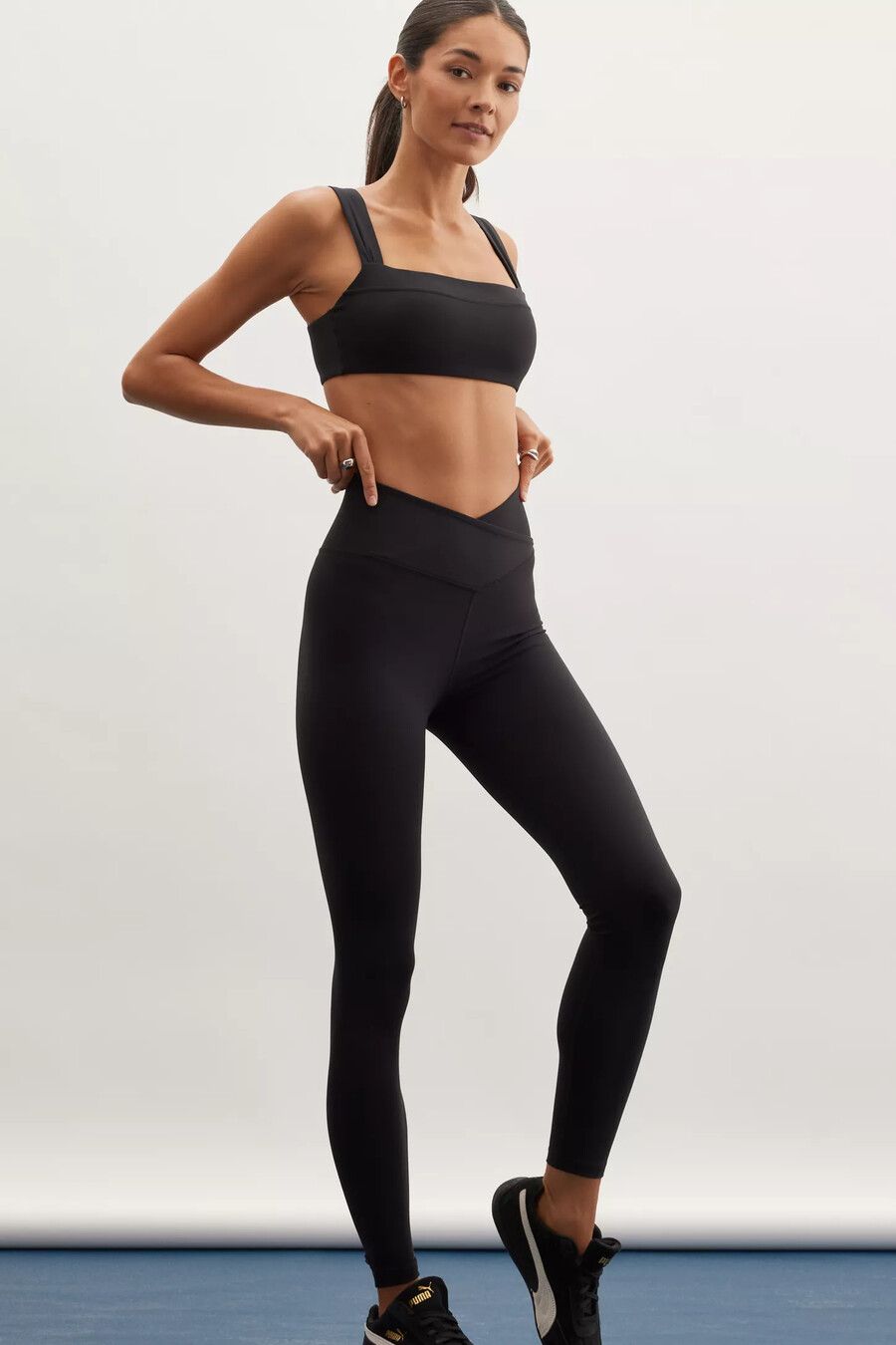 tala dayflex wrap-leggings med hög midja