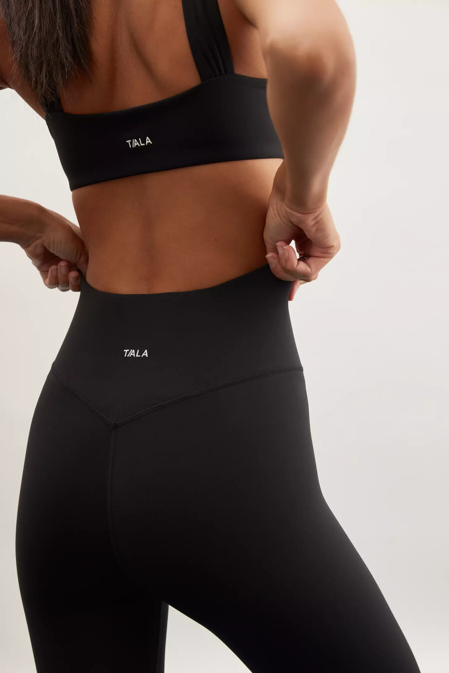 tala dayflex wrap-leggings med hög midja
