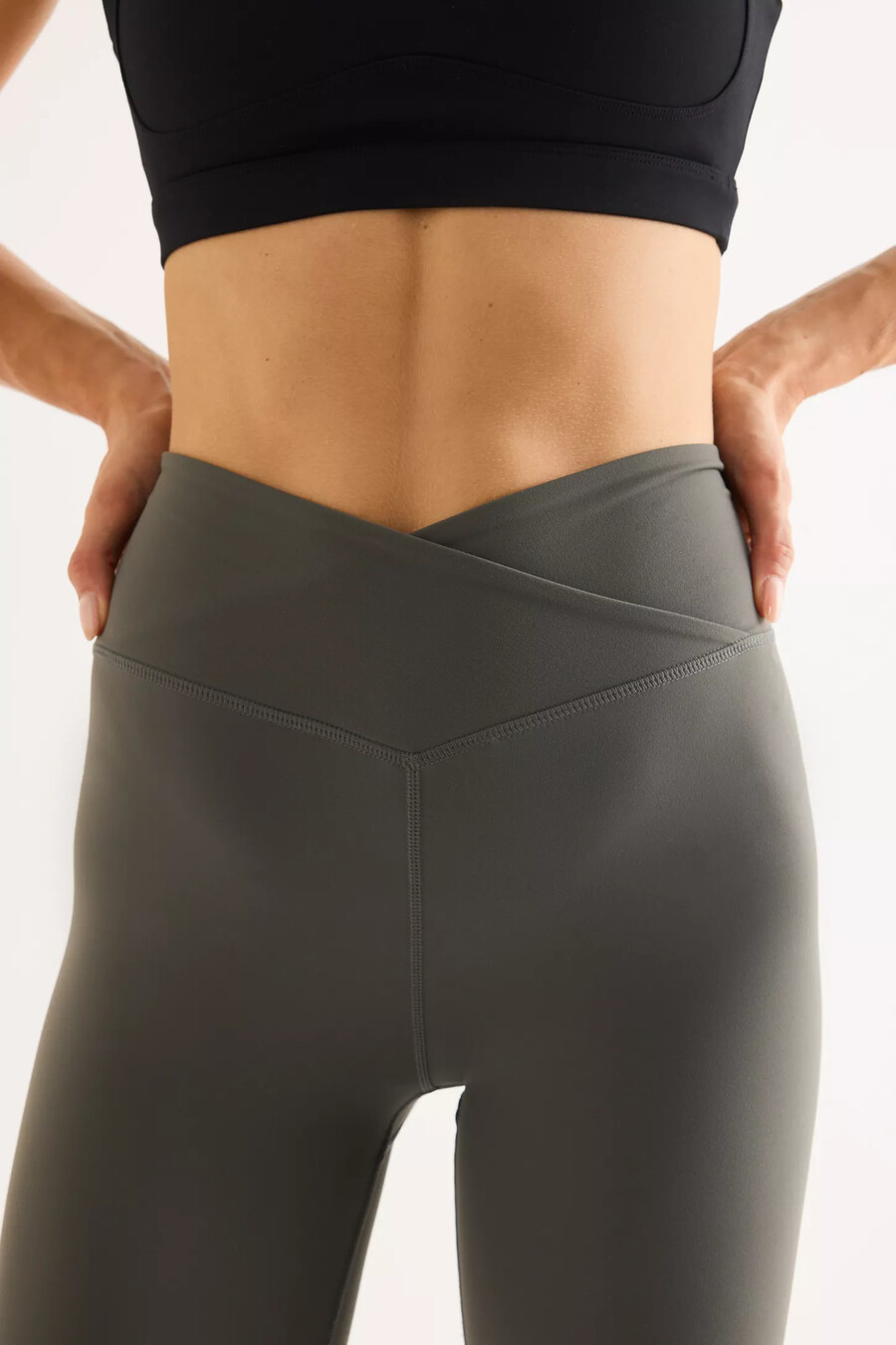 tala dayflex wrap-leggings med hög midja