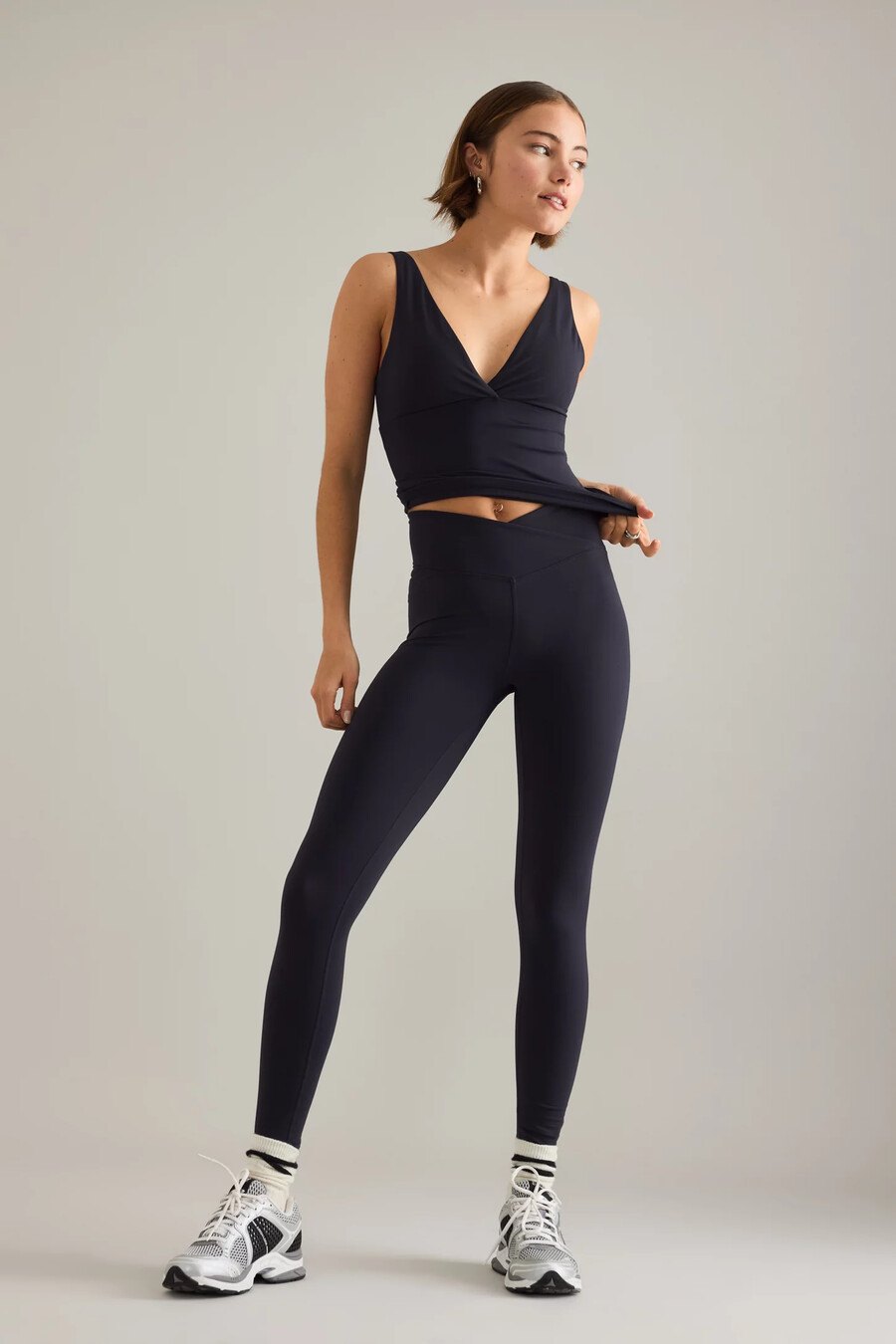 tala dayflex wrap-leggings med hög midja
