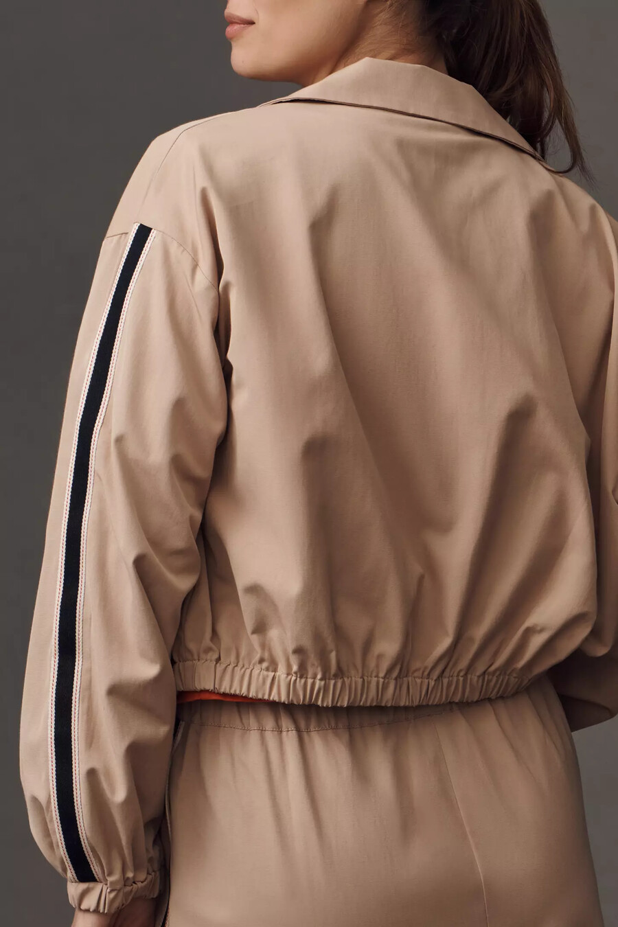 maeve sporty crop bomberjacka