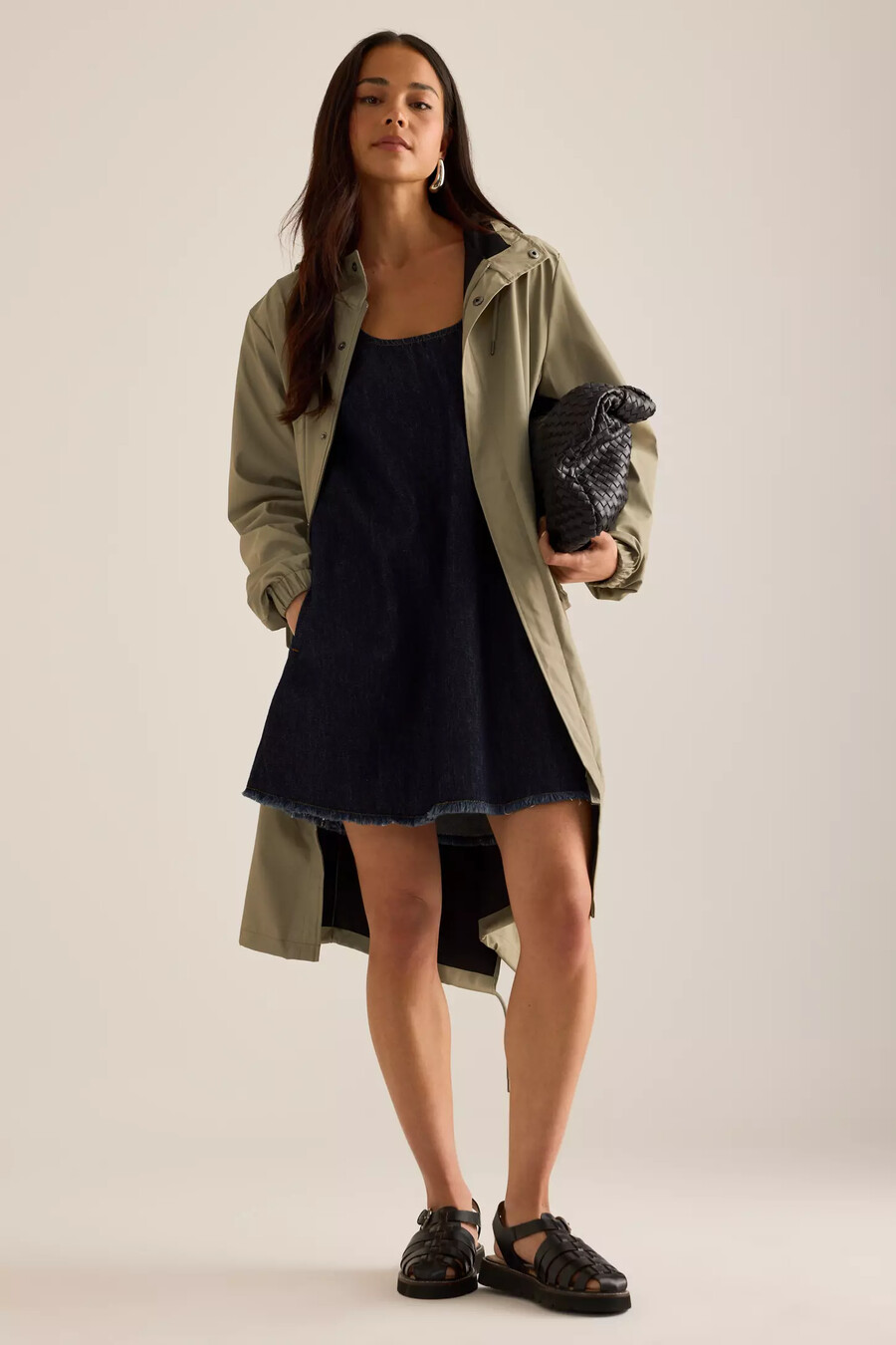rains vattentät fishtail parka
