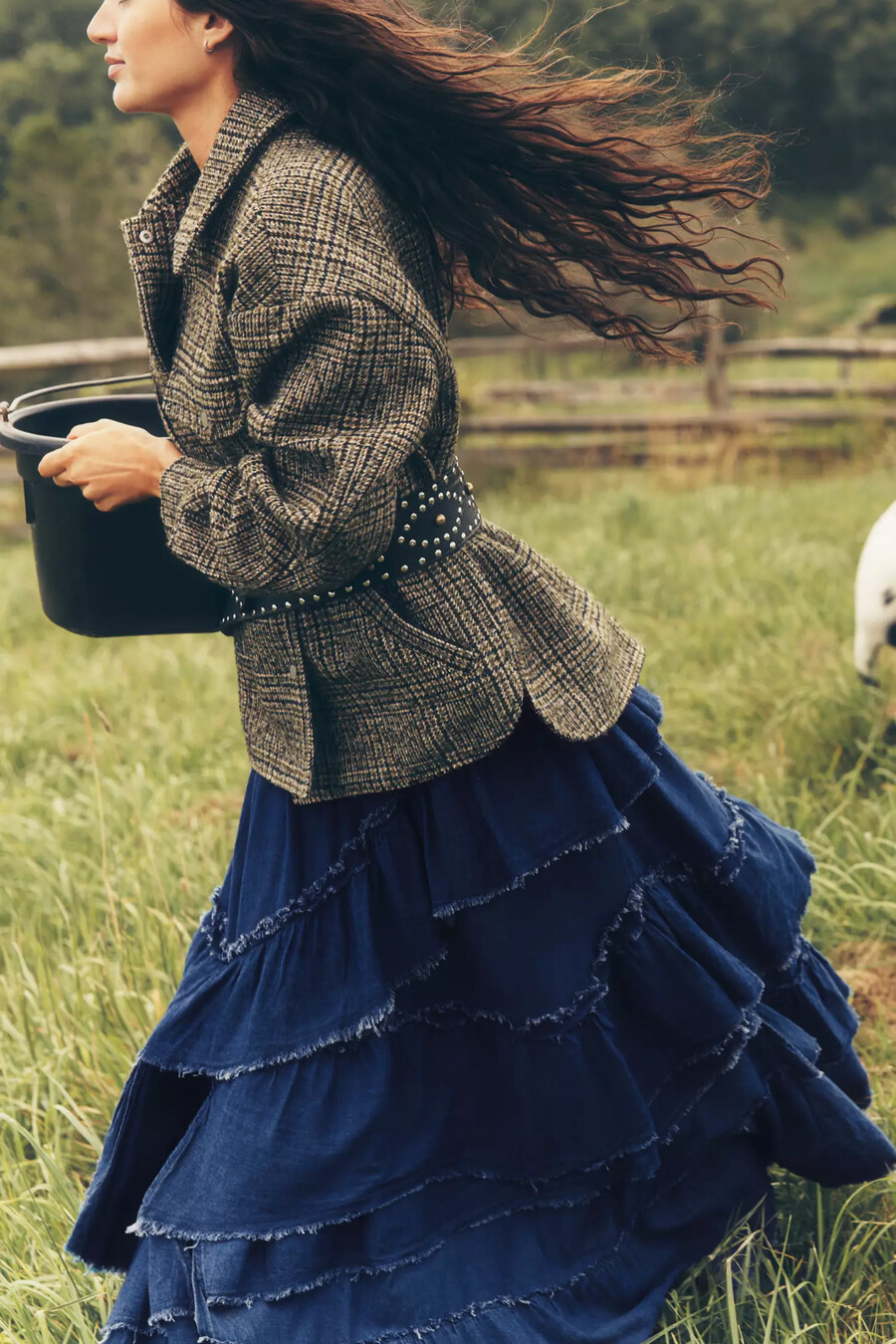 maeve tweed skjortjacka