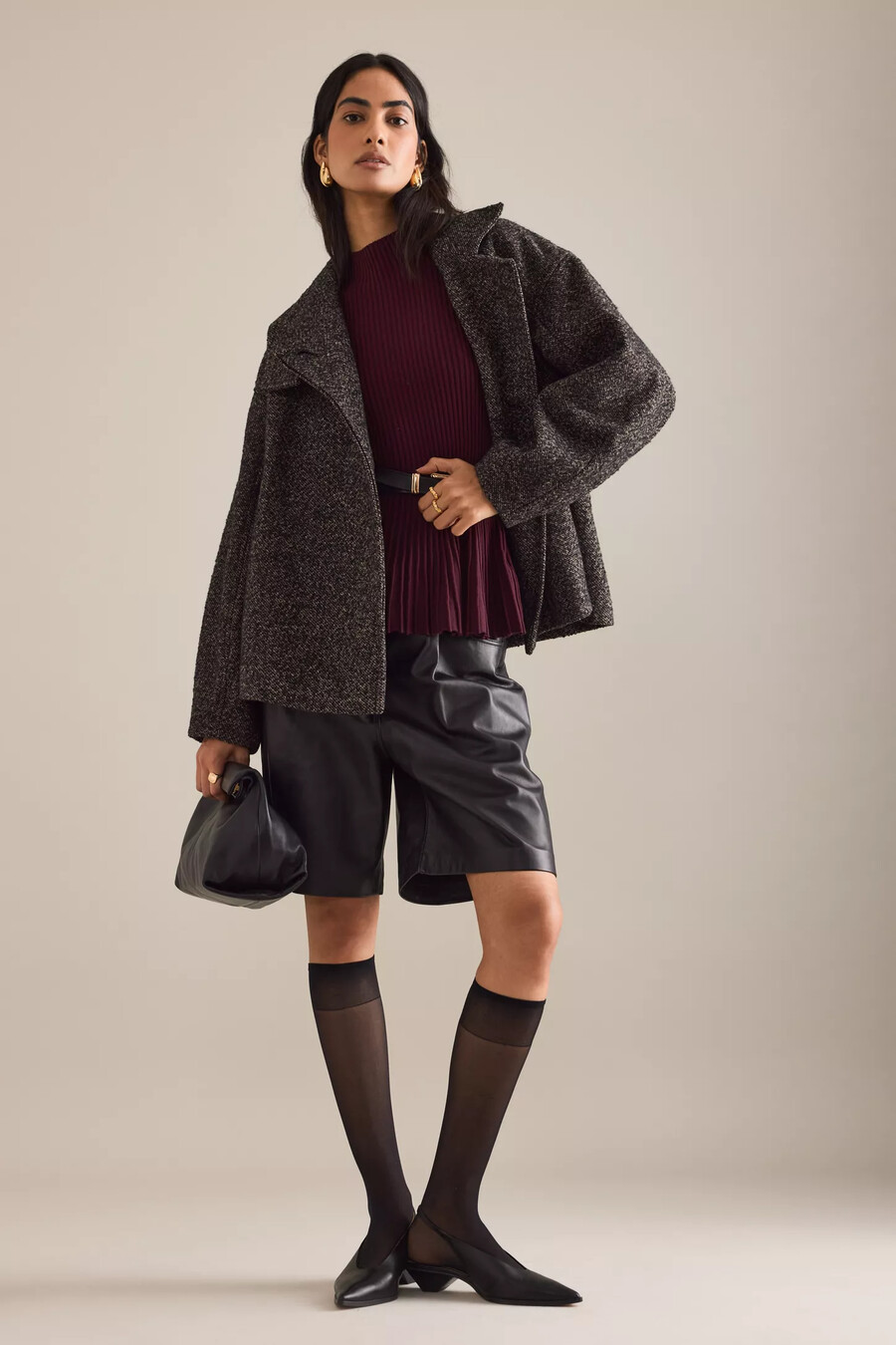 av anthropologie boucle jacket