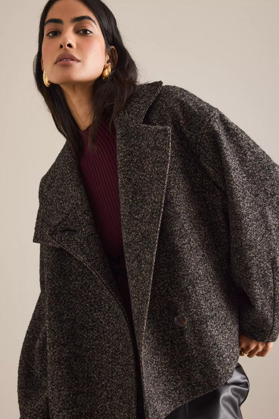 av anthropologie boucle jacket