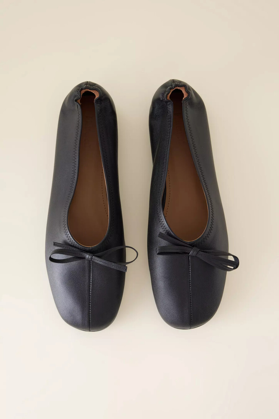 smickrade blaise läderballetskor