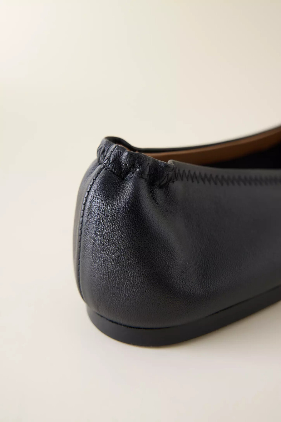 smickrade blaise läderballetskor