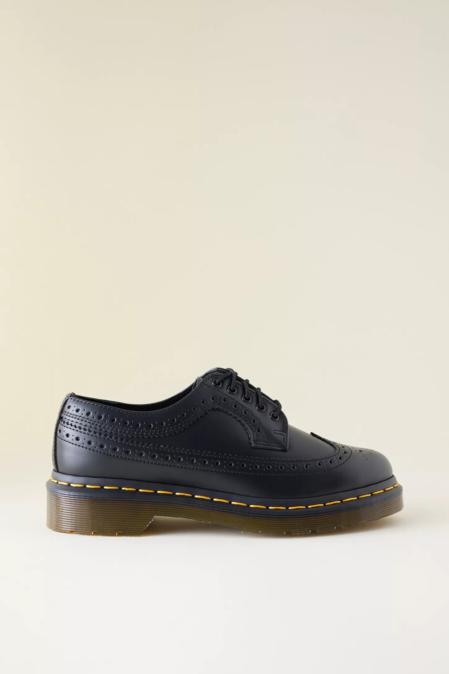 dr. martens 3989 släta läder brogue skor