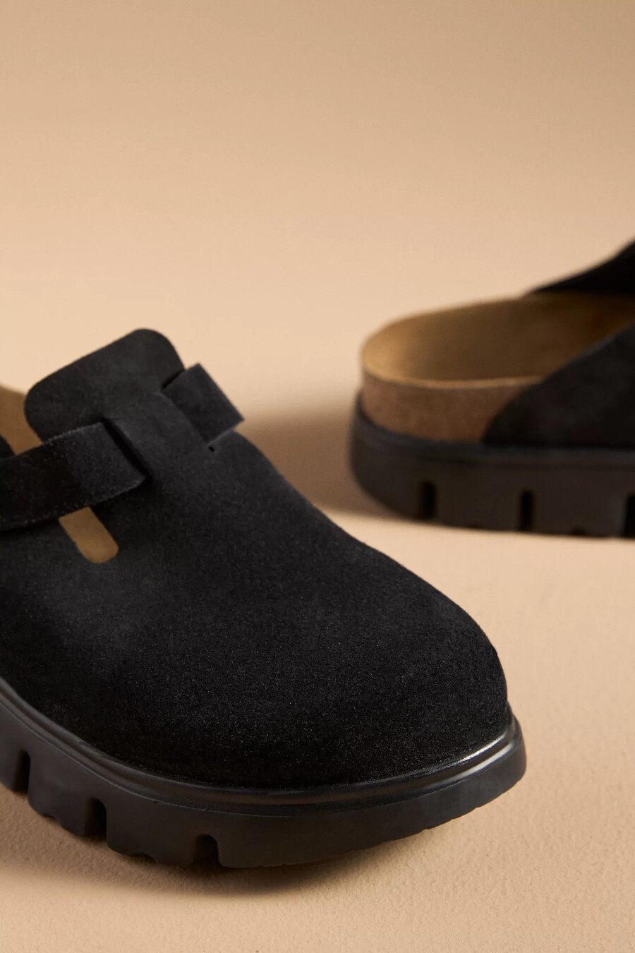 birkenstock boston chunky träskor