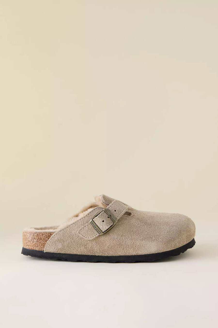 birkenstock boston fårskinnsträskor