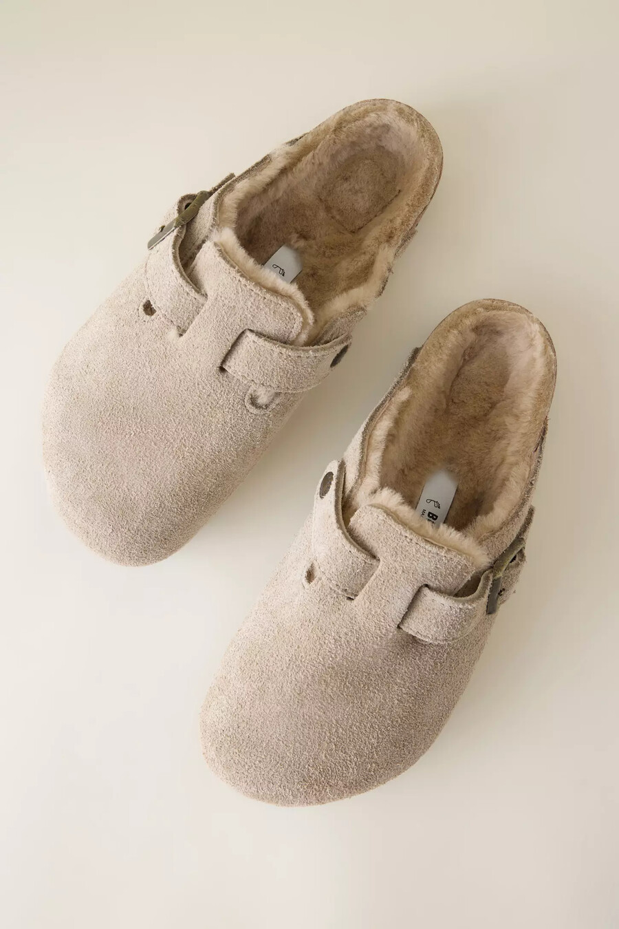 birkenstock boston fårskinnsträskor