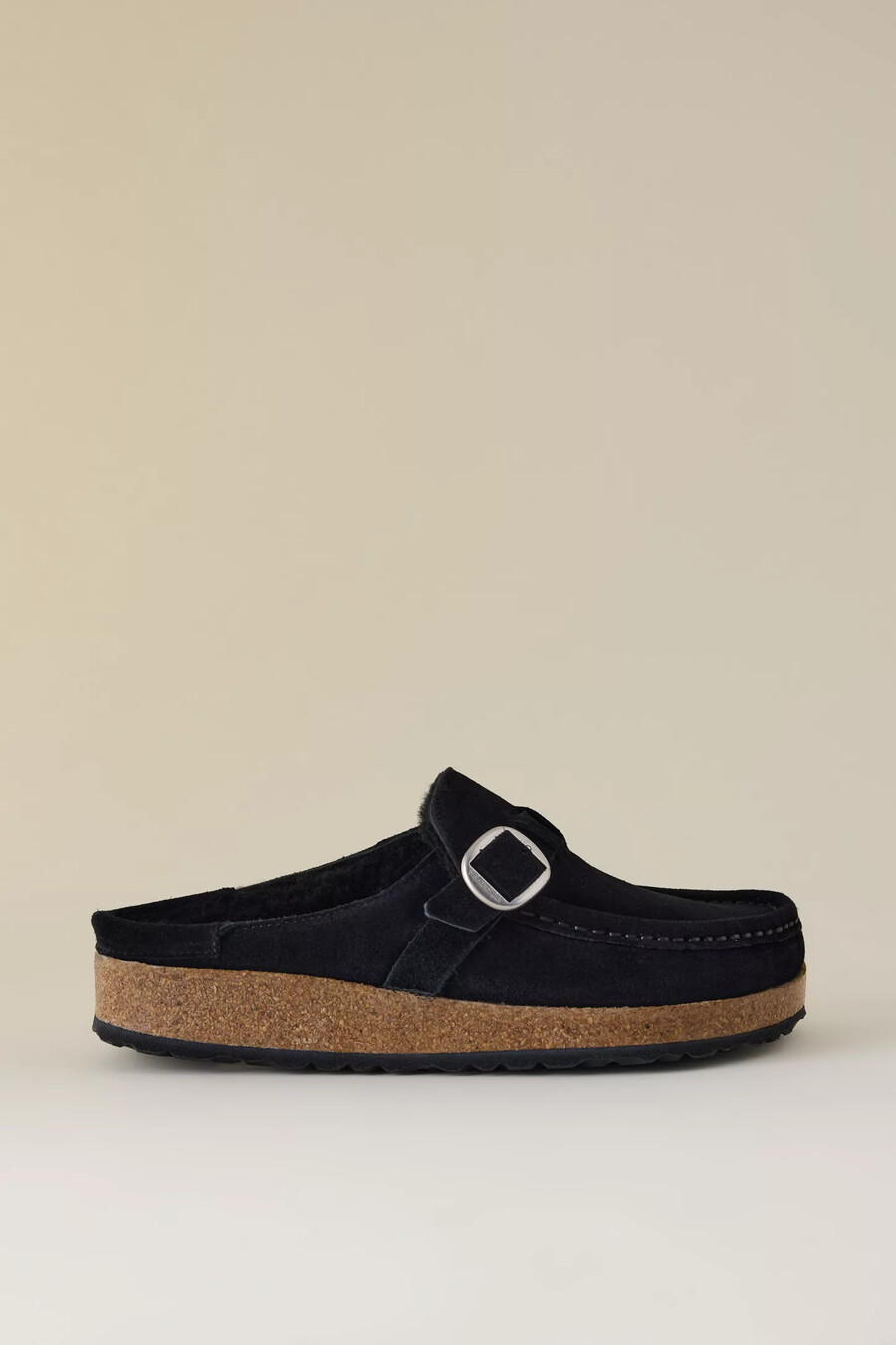 birkenstock buckley träskor i mocka