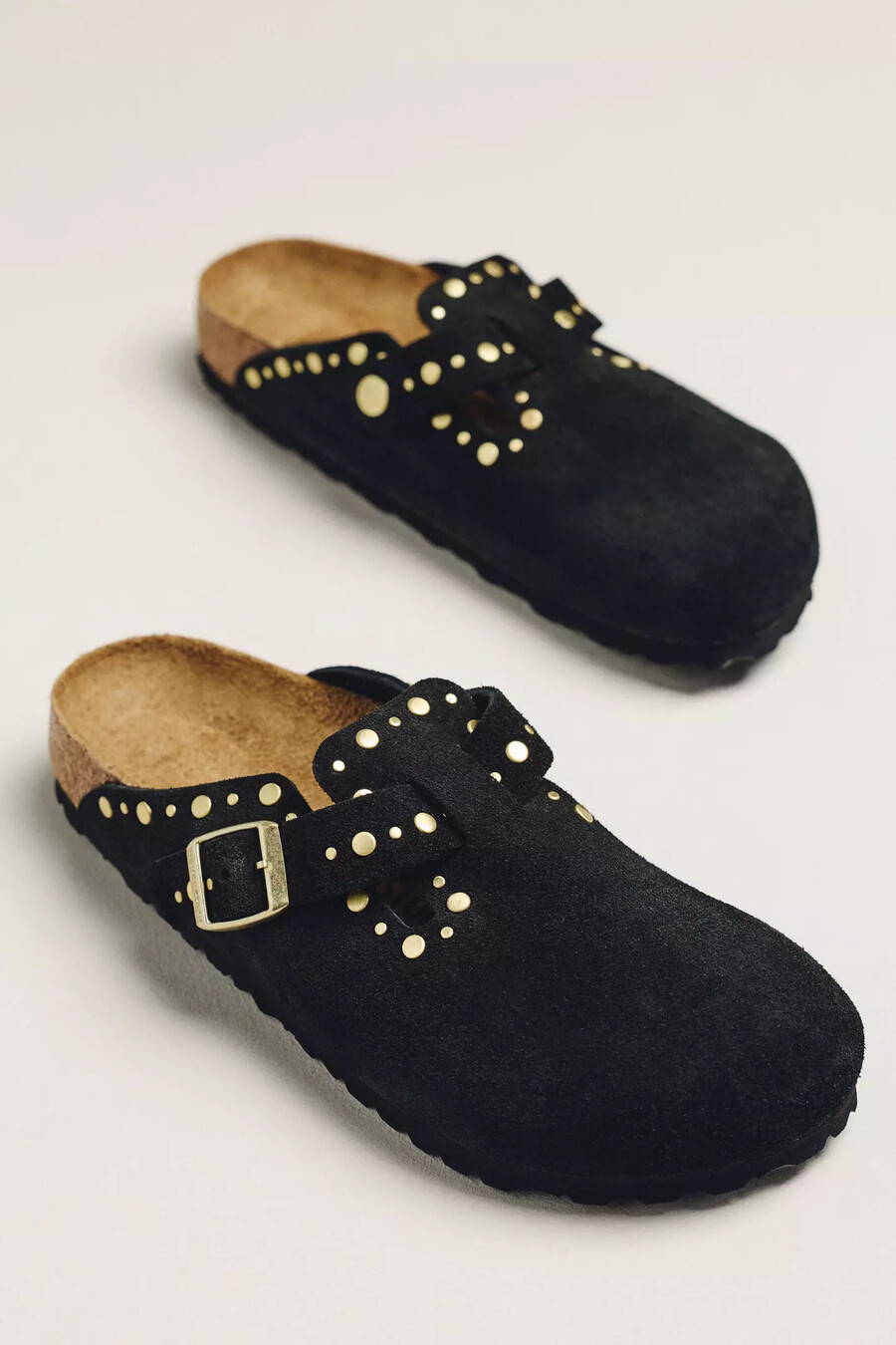 birkenstock boston rivets träskor