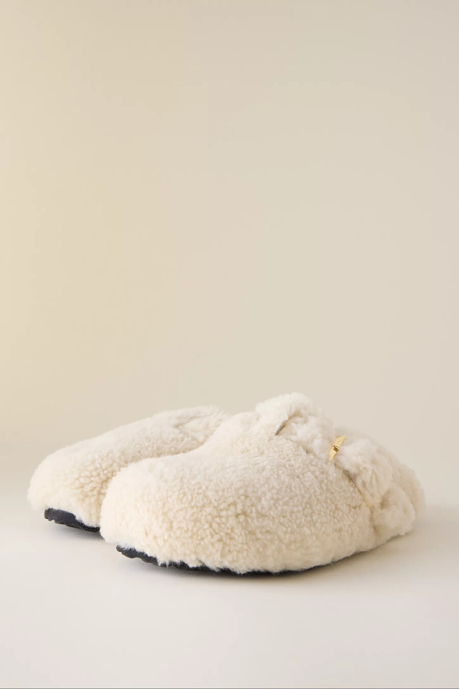 birkenstock boston big buckle shearling träskor