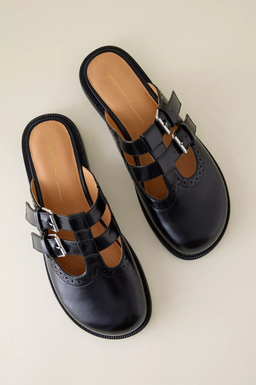 avsiktligt tomma varsity mary jane mules