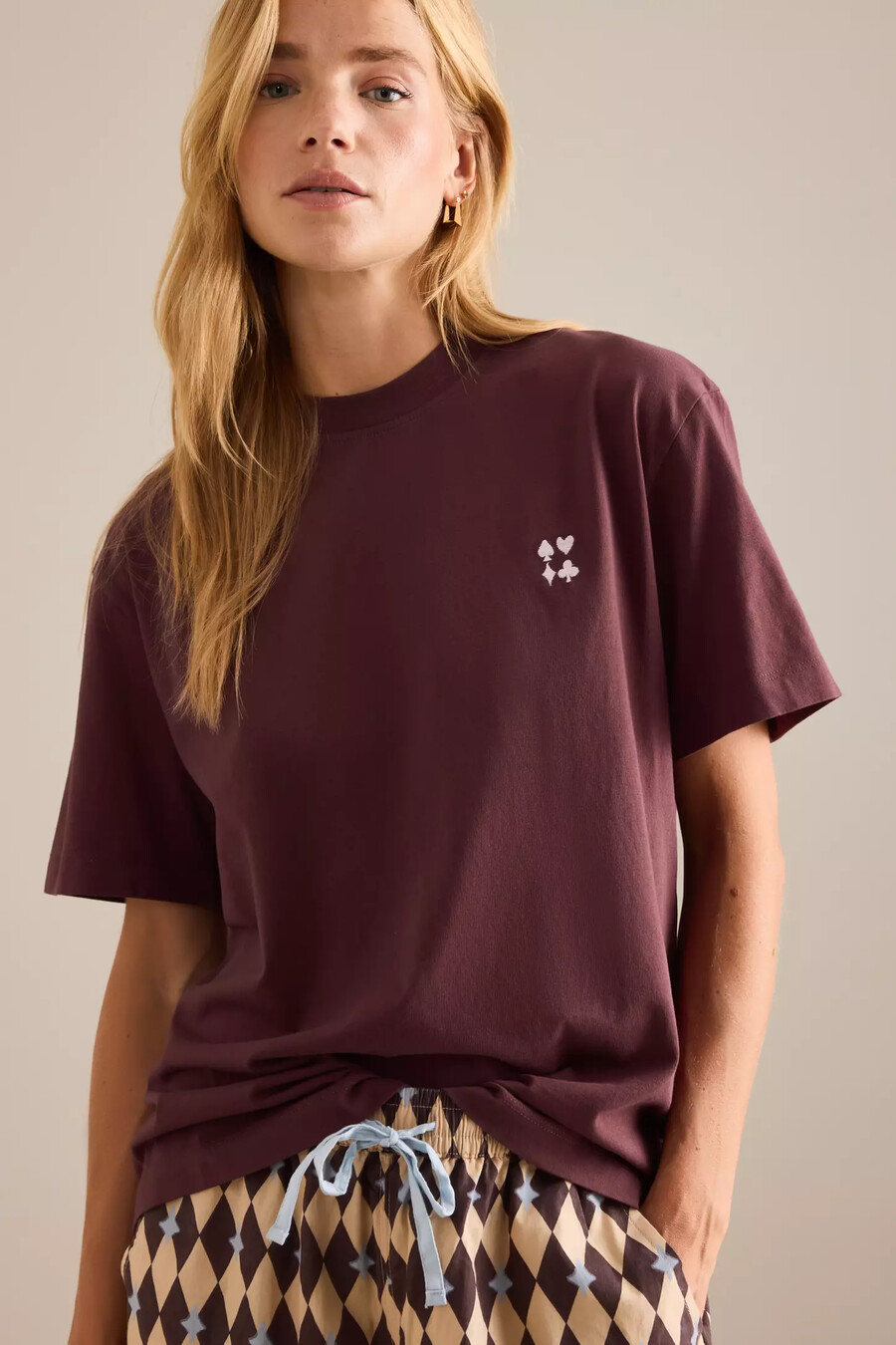 tbco harlequin graphic t-shirt