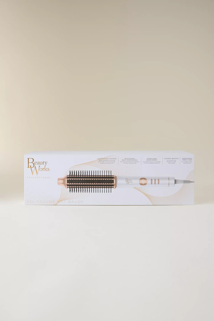 beauty works xxl volym varm borste