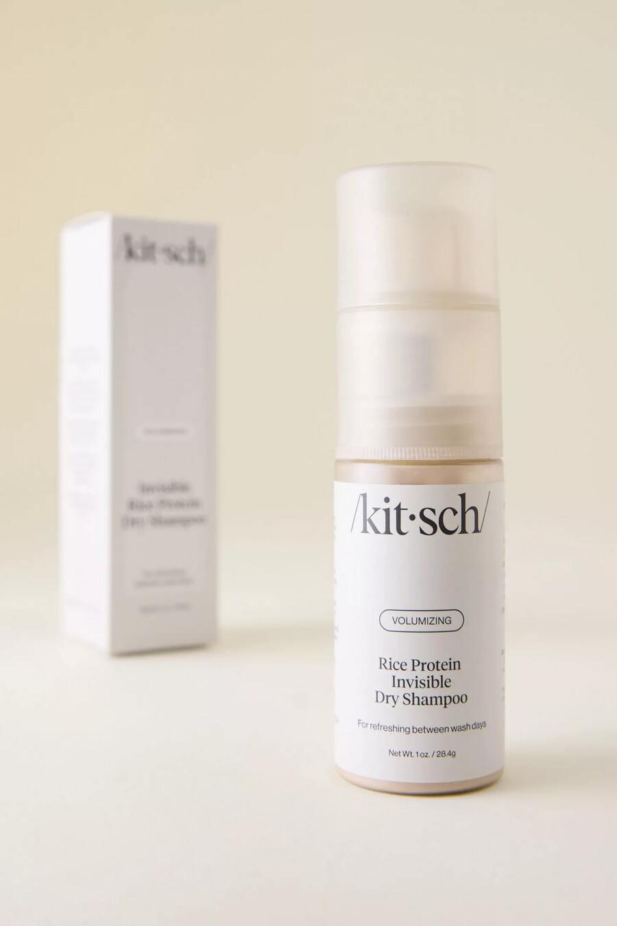kitsch volumizing rice protein osynligt torrschampo