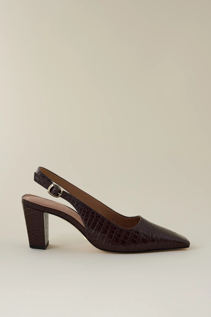 vicenza slingback-klackar med fyrkantig tå