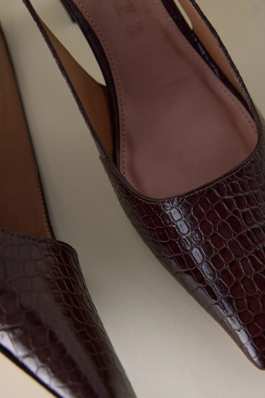 vicenza slingback-klackar med fyrkantig tå