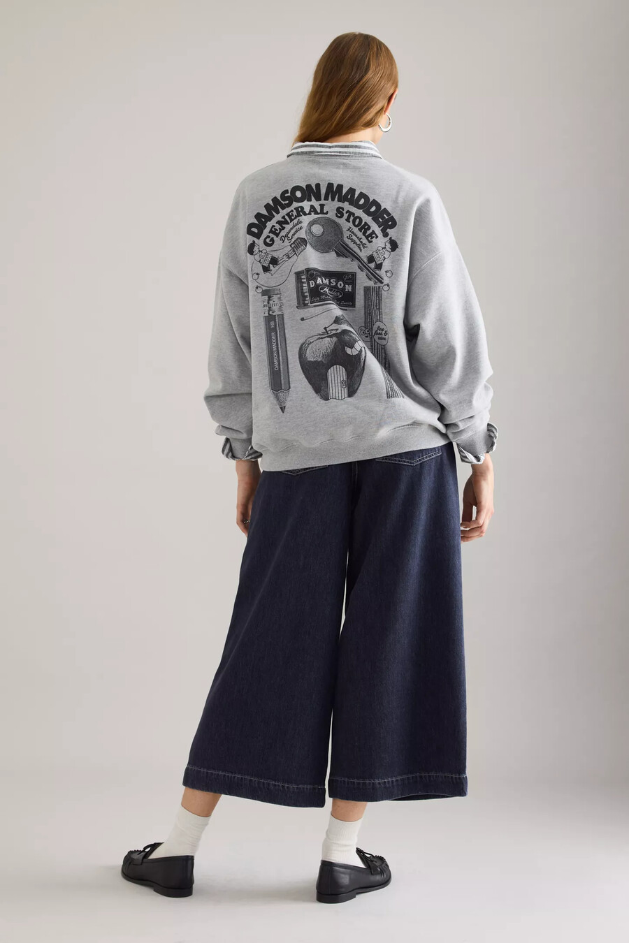 damson madder general store graphic sweatshirt