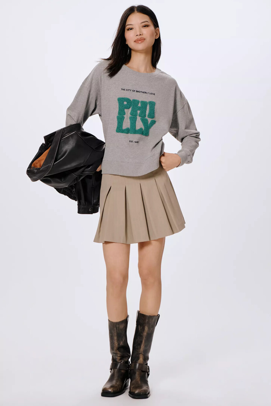 maeve x kaylee wakai graphic sweatshirt