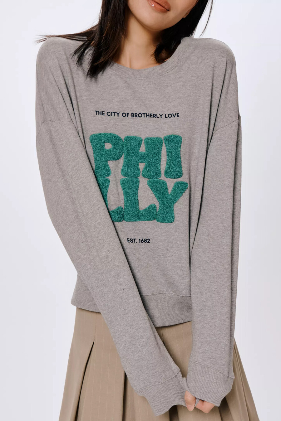 maeve x kaylee wakai graphic sweatshirt