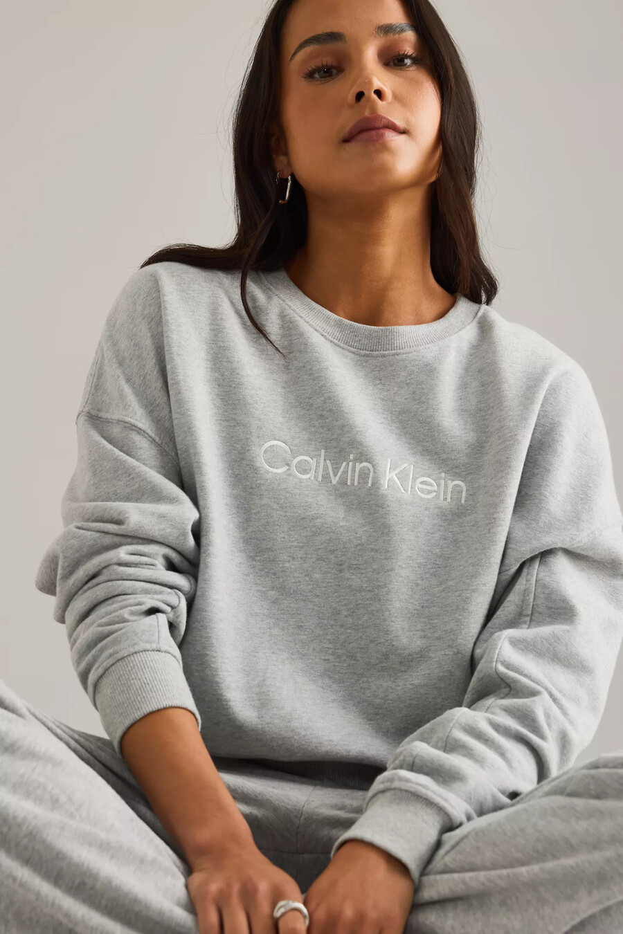 calvin klein crop sweatshirt