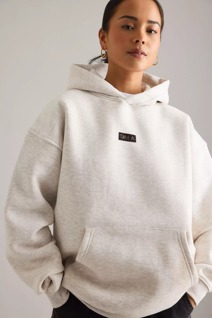 tala outdoors graphic oversized hoodie