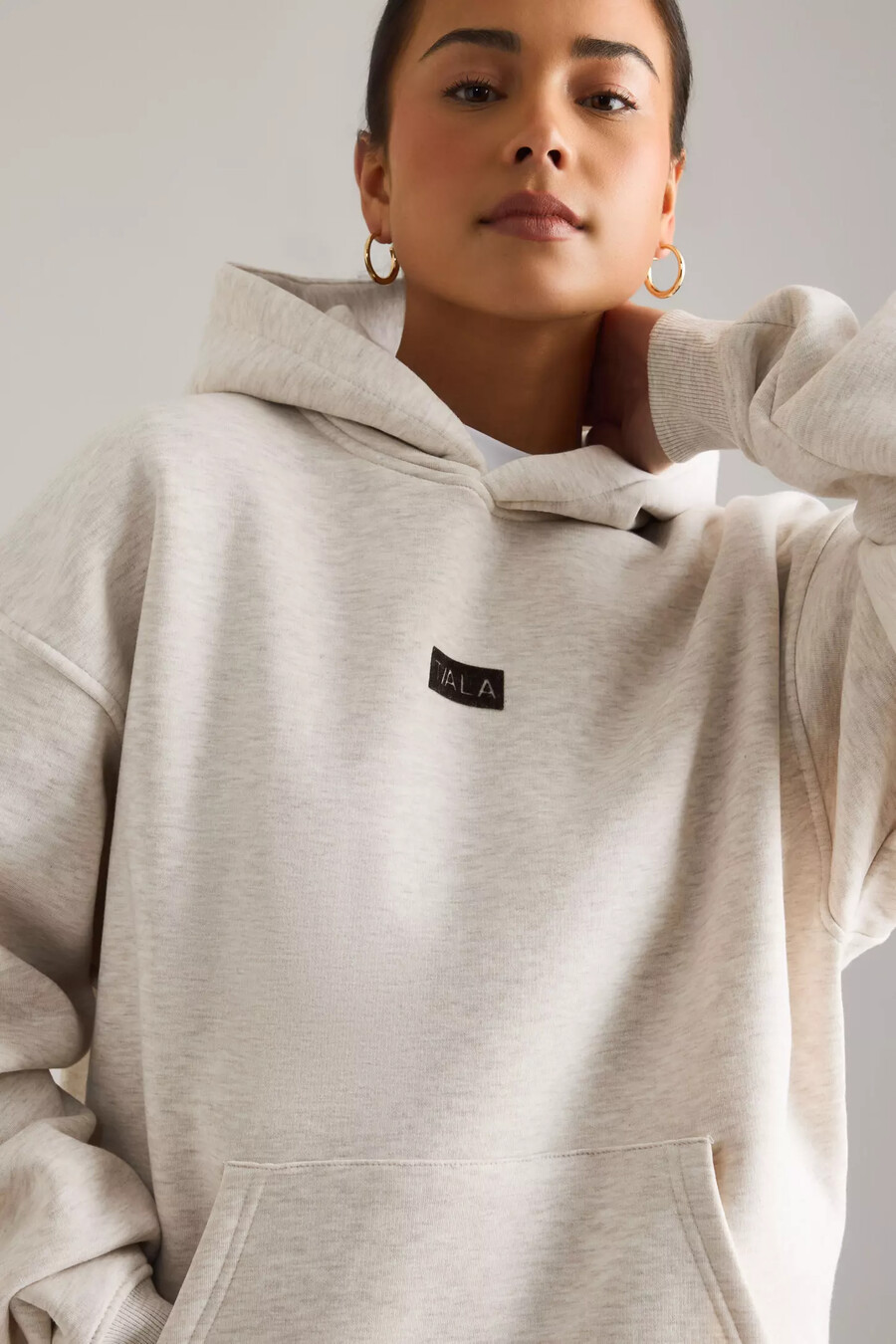tala outdoors graphic oversized hoodie