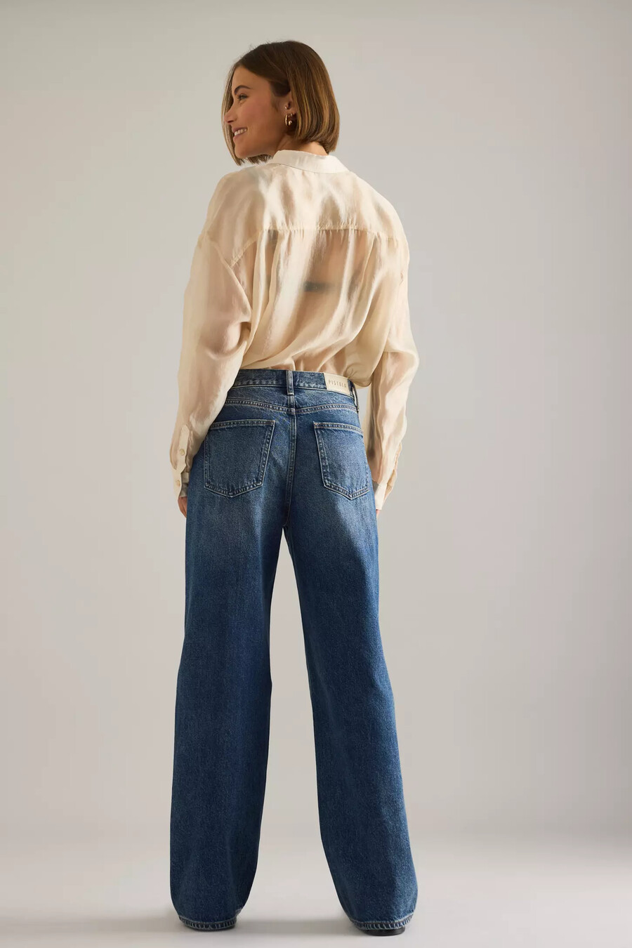 pistola hendrix högmidjade baggy jeans