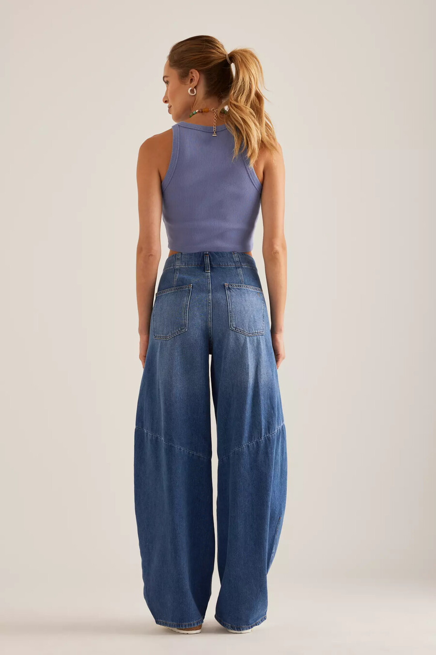 pilcro avsmalnande jeans med lång längd